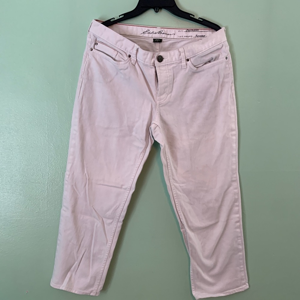 Eddie Bauer boyfriend fit relaxed capris
